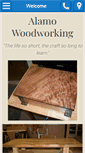 Mobile Screenshot of alamowoodworking.com